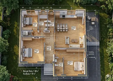Floor plan Bungalow 119